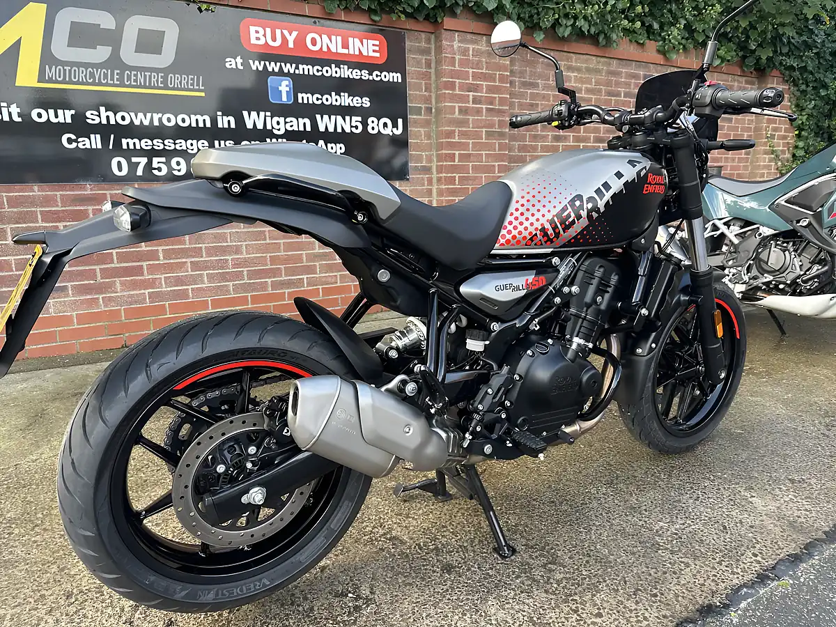 Used 2026 Royal Enfield Guerrilla 450 Apex Grey and Black - Interior and Exterior details 3