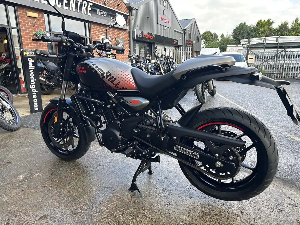 Used 2026 Royal Enfield Guerrilla 450 Apex Grey and Black - Interior and Exterior details 6
