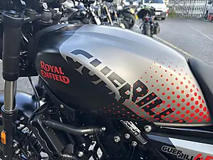 Used 2026 Royal Enfield Guerrilla 450 Apex Grey and Black - Interior and Exterior details 8
