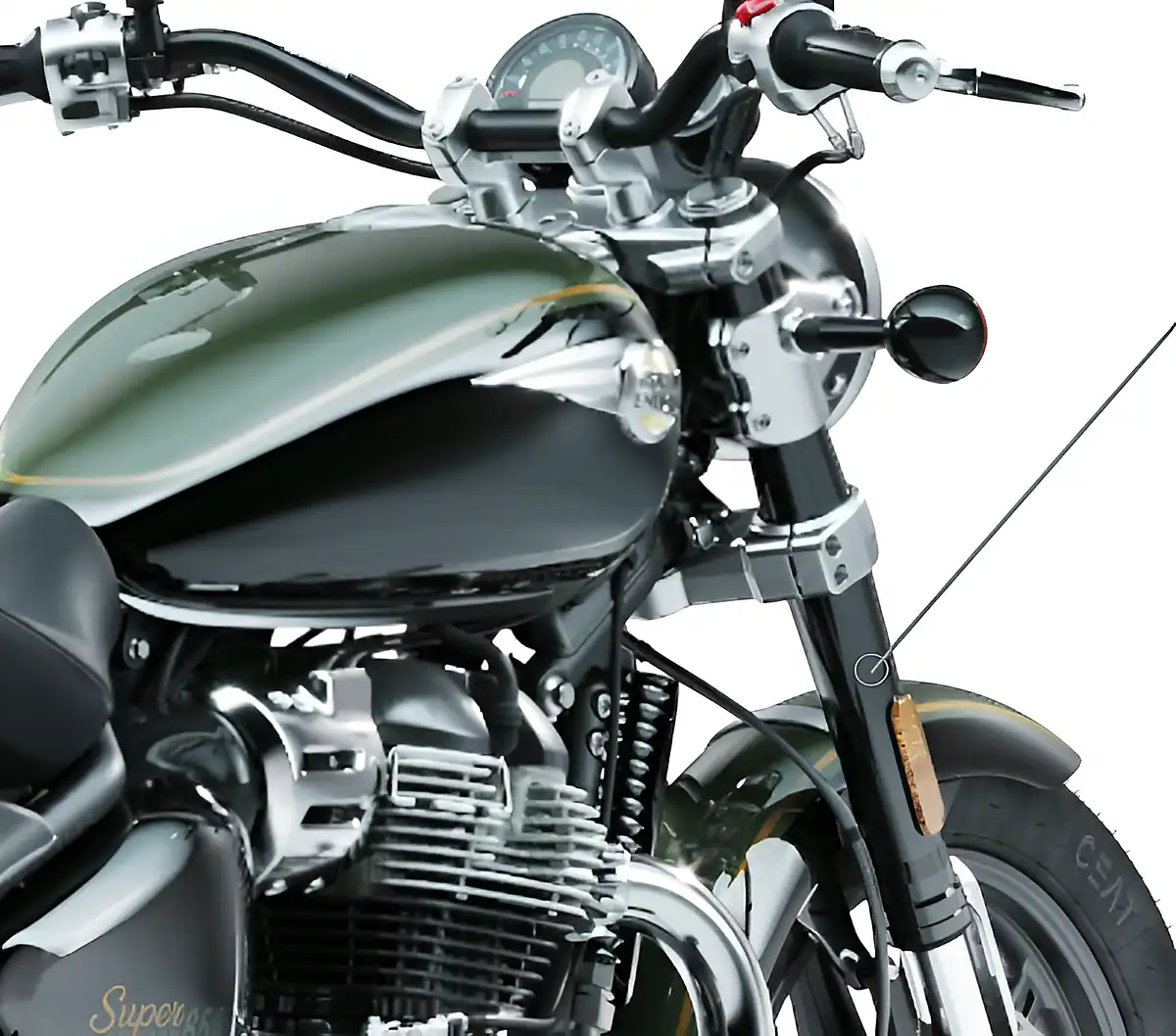 Used 2026 Royal Enfield Super Meteor 650 Celestial Celestial Red - Interior and Exterior details 5