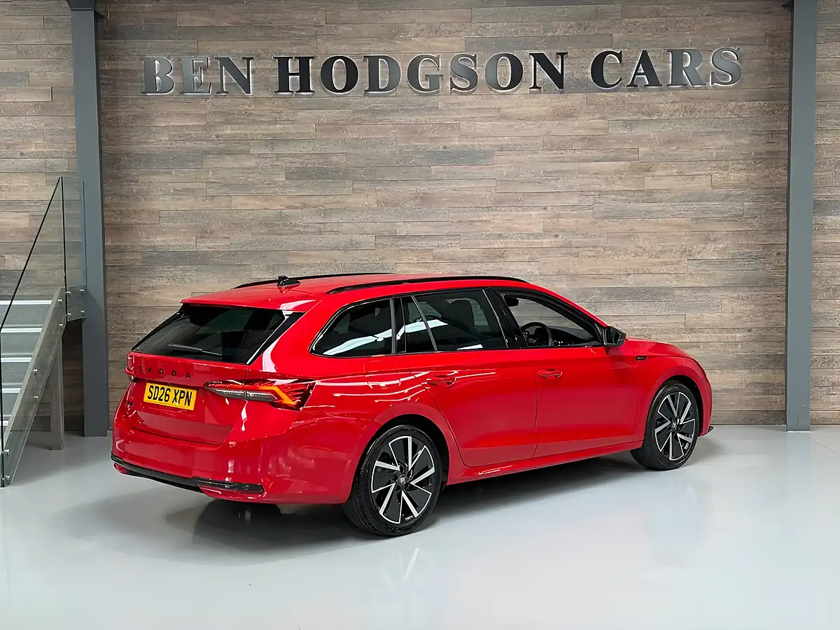 Used 2026 Skoda Octavia Sportline Velvet Red - Interior and Exterior details 4