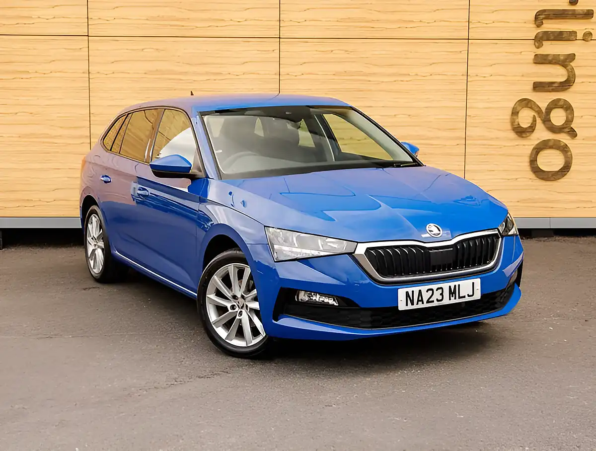 Used 2026 Skoda Scala Se L Blue - Front View