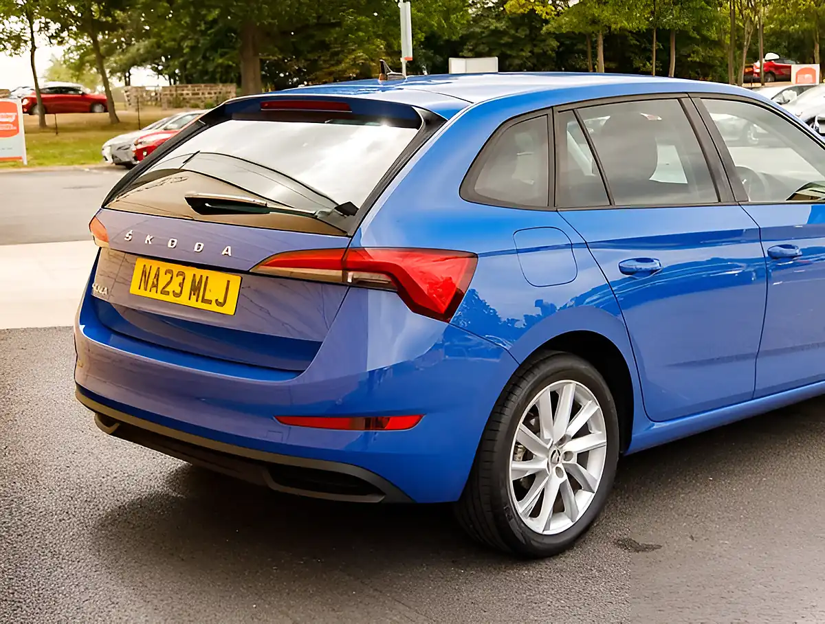 Used 2026 Skoda Scala Se L Blue - Interior and Exterior details 8