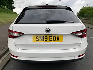 Used 2026 Skoda Superb Se White - Interior and Exterior details 4