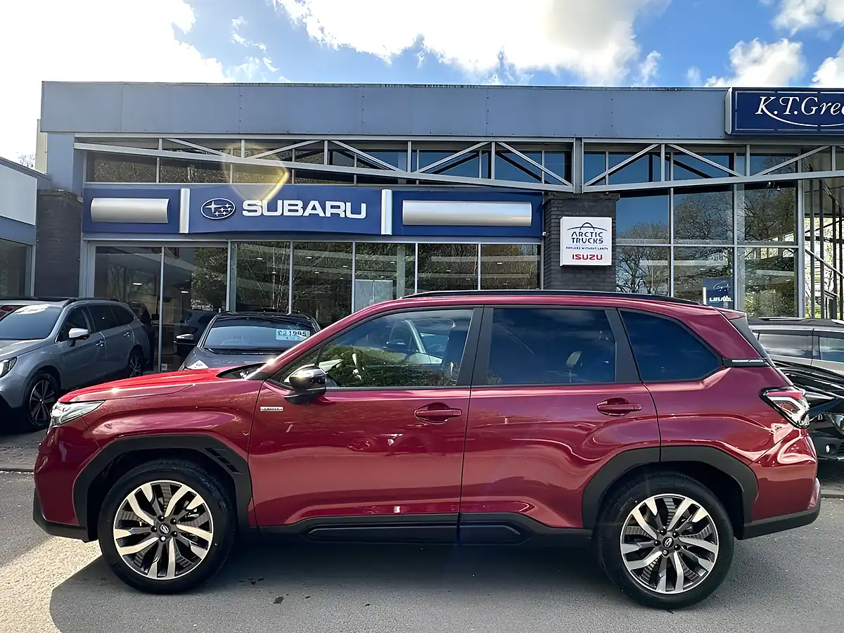 Used 2026 Subaru Forester Touring Crimson Red - Interior and Exterior details 2