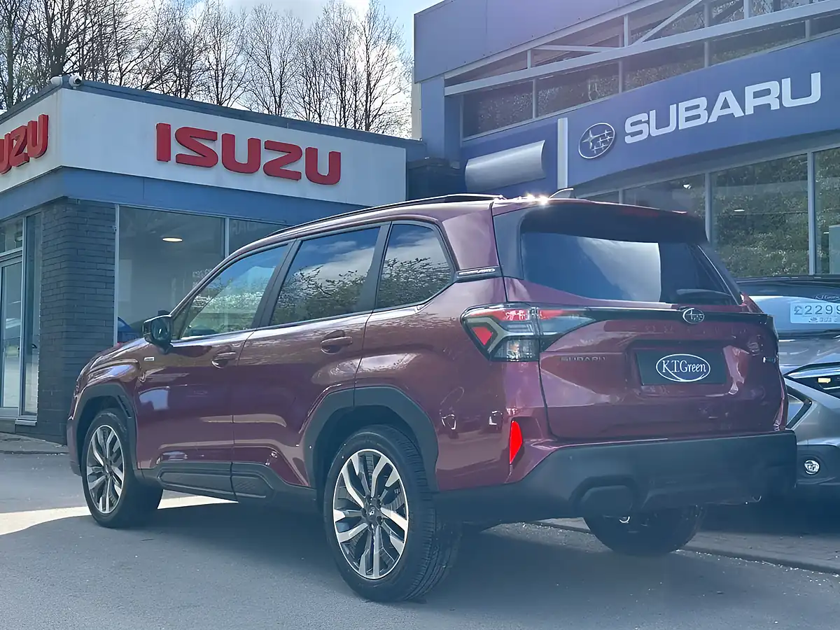 Used 2026 Subaru Forester Touring Crimson Red - Interior and Exterior details 3