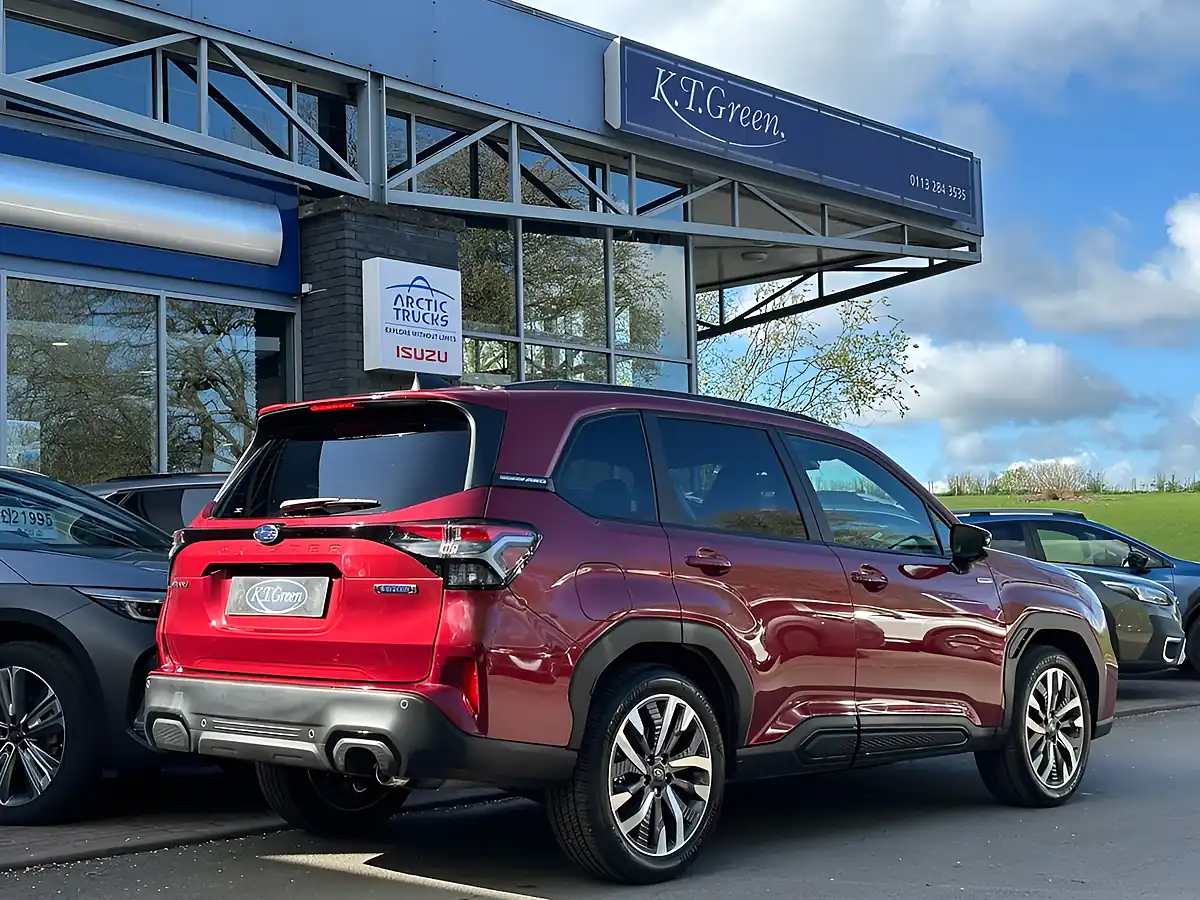 Used 2026 Subaru Forester Touring Crimson Red - Interior and Exterior details 4