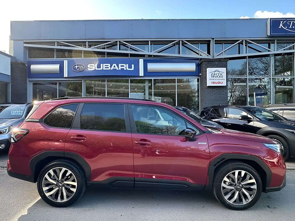 Used 2026 Subaru Forester Touring Crimson Red - Interior and Exterior details 5