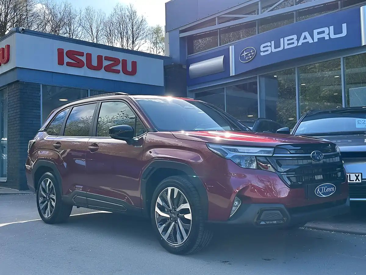 Used 2026 Subaru Forester Touring Crimson Red - Interior and Exterior details 6
