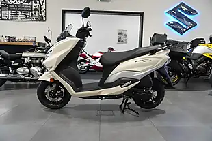 Used 2026 Suzuki Burgman Street Ex Pearl White - Interior and Exterior details 2