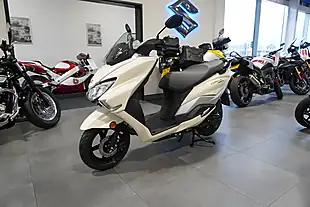 Used 2026 Suzuki Burgman Street Ex Pearl White - Interior and Exterior details 6