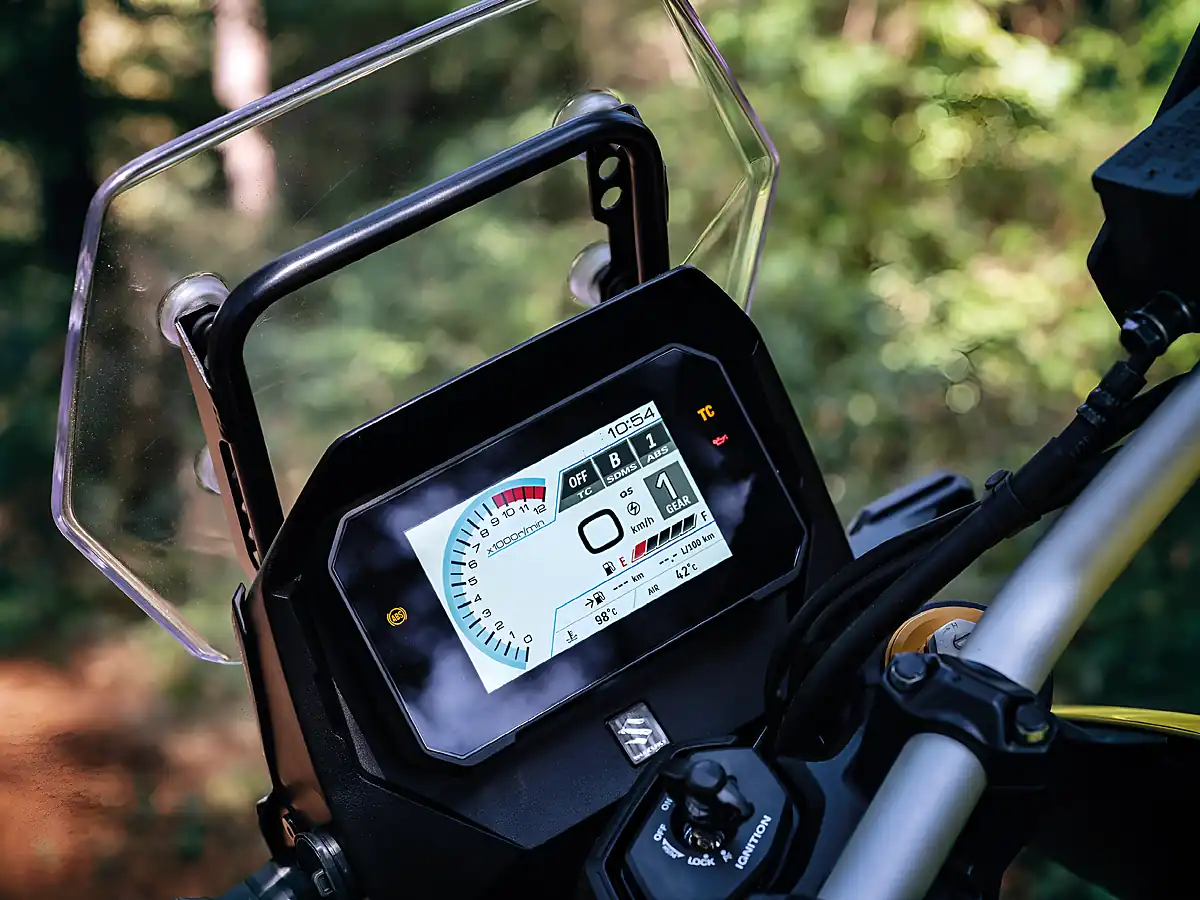 Used 2026 Suzuki Dl 800DE V-Strom De Pearl Tech White - Interior and Exterior details 5