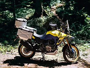 Used 2026 Suzuki Dl 800DE V-Strom De Pearl Tech White - Interior and Exterior details 6
