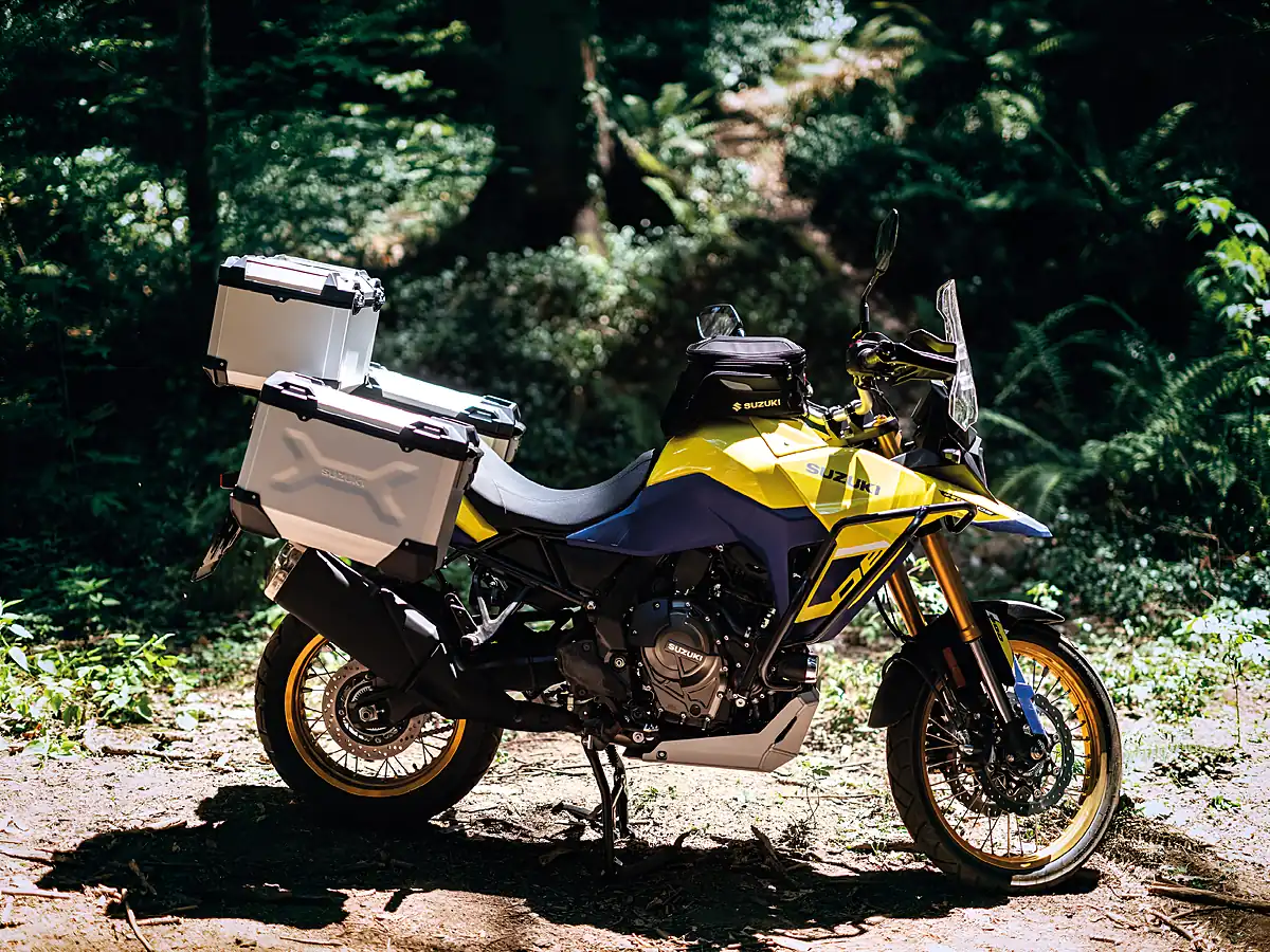Used 2026 Suzuki Dl 800DE V-Strom De Pearl Tech White - Interior and Exterior details 6