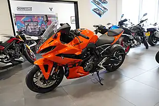 Used 2026 Suzuki GSX-8R Glass Blaze Orange - Interior and Exterior details 6