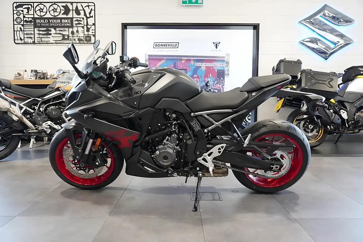 Used 2026 Suzuki GSX-8R Metallic Matt Black - Interior and Exterior details 2