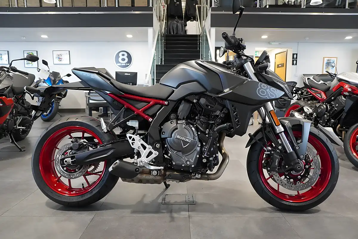 Used 2026 Suzuki GSX-8S Metallic Matt Black - Front View