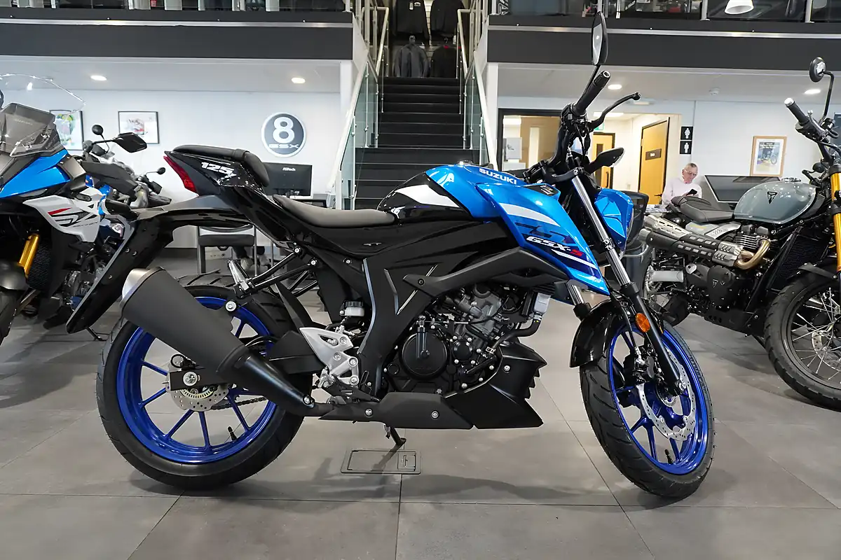 Used 2026 Suzuki GSX-S125 Triton Blue - Front View