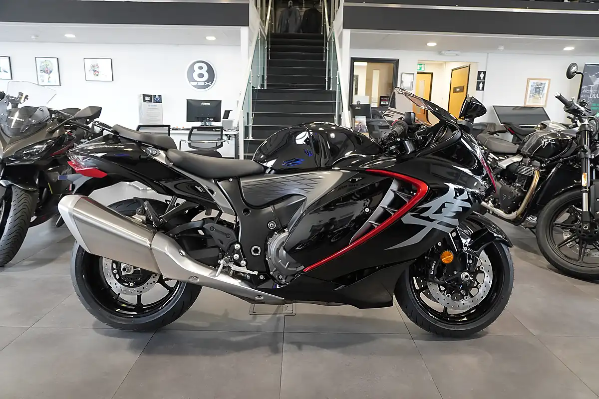Used 2026 Suzuki GSX1300R Hayabusa Glass Sparkle Black - Front View