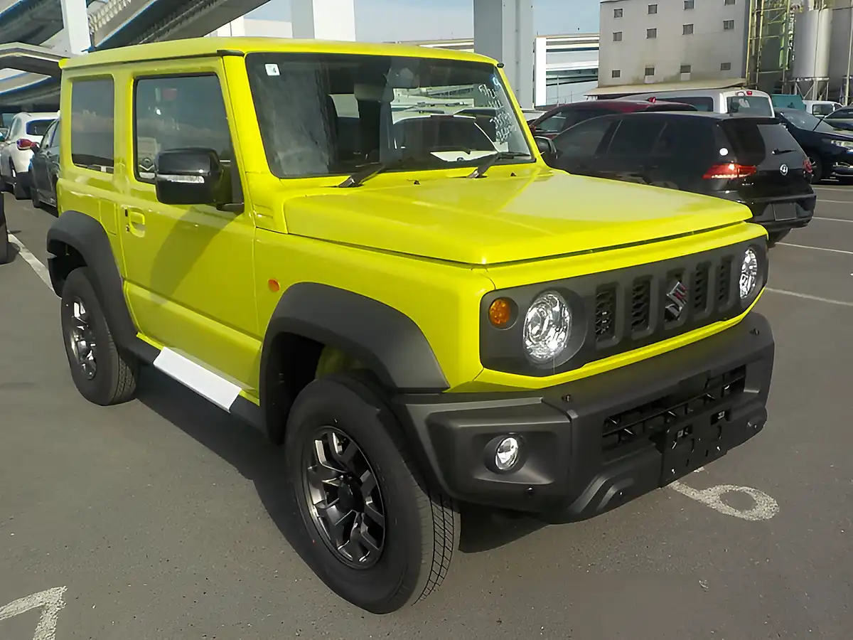 Used 2026 Suzuki Jimny Sierra Jc Kinetic Yellow - Front View