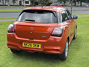 Used 2026 Suzuki Swift Motion Orange - Interior and Exterior details 5