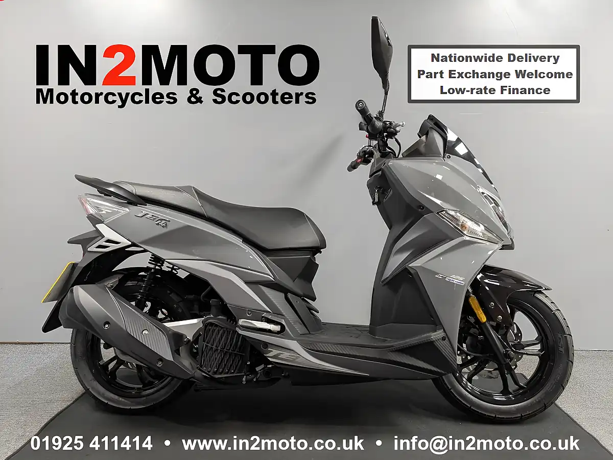 Used 2026 Sym Jet 14 Ex Display Red - Front View