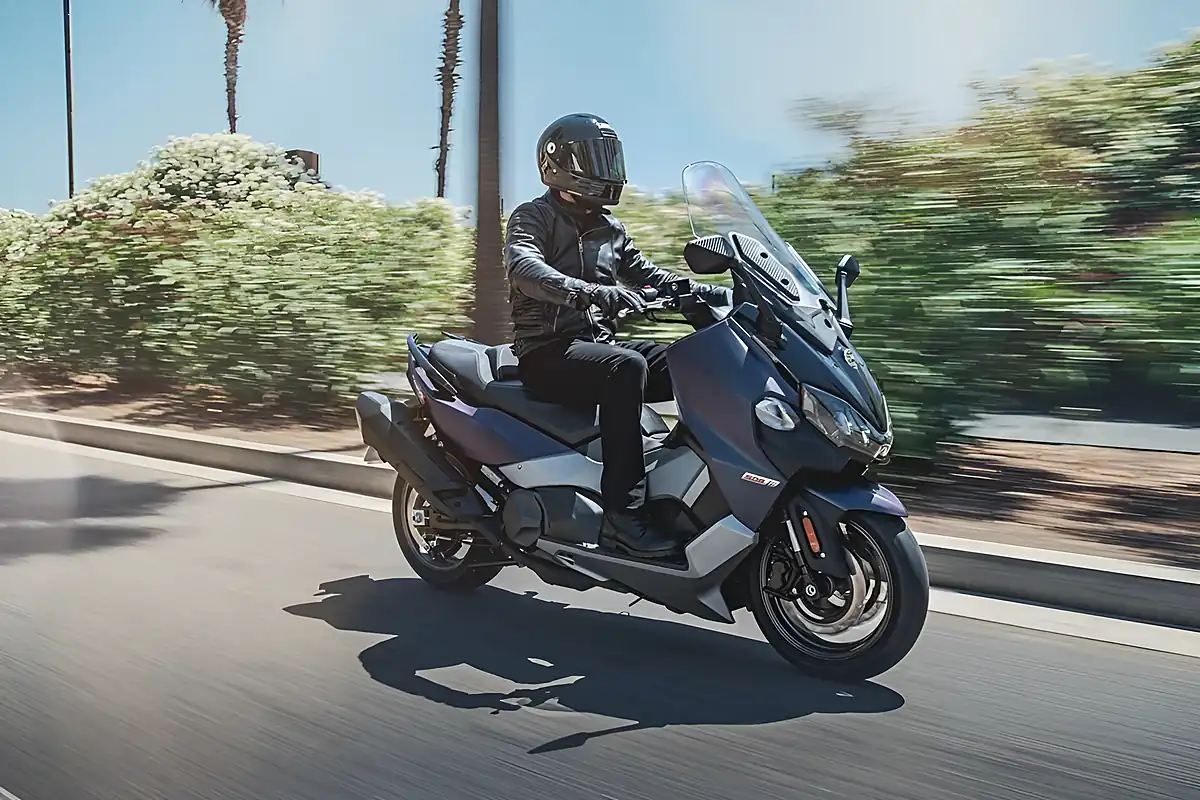 Used 2026 Sym Maxsym Tl Ultimate Matt Blue - Front View