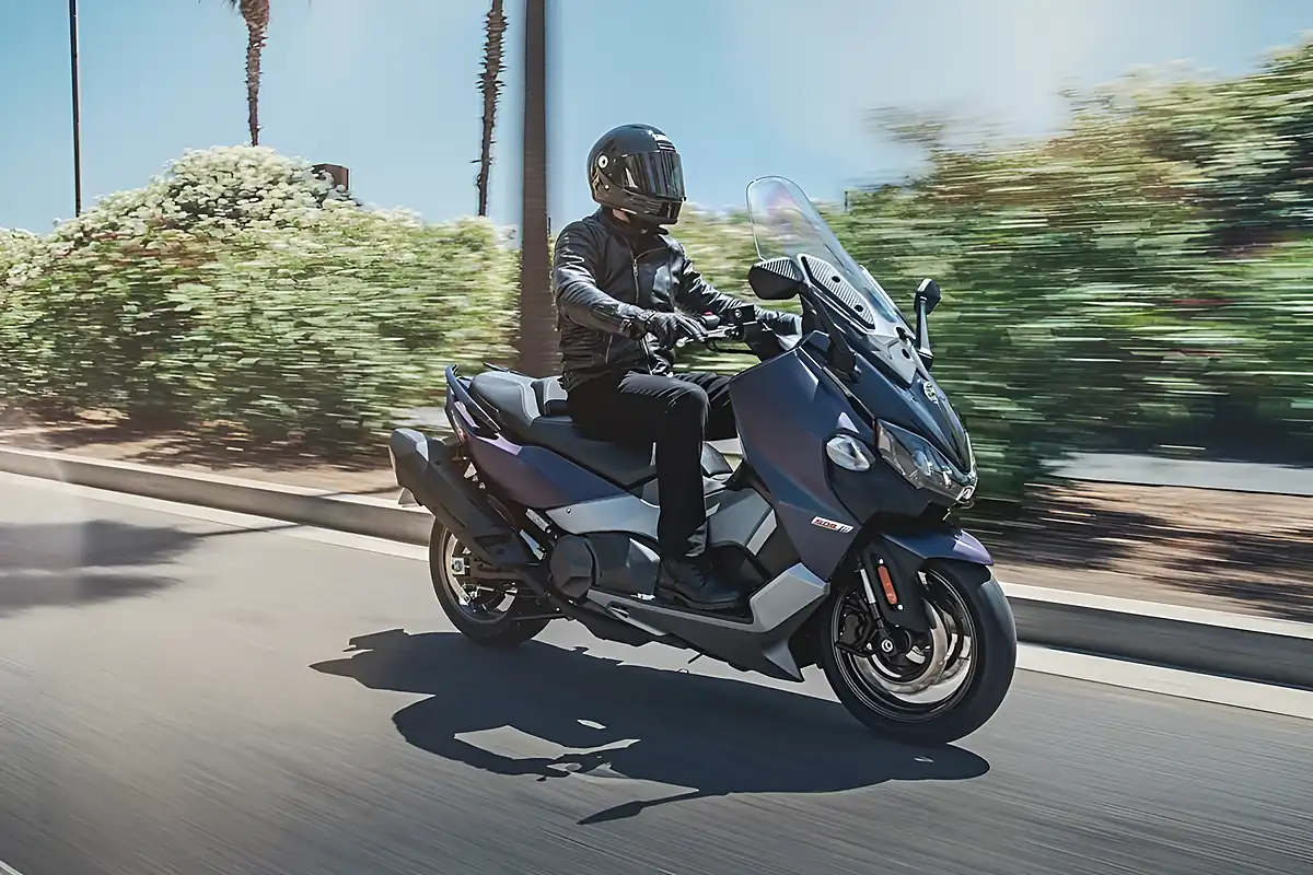 Used 2026 Sym Maxsym Tl Ultimate Matt Blue - Front View