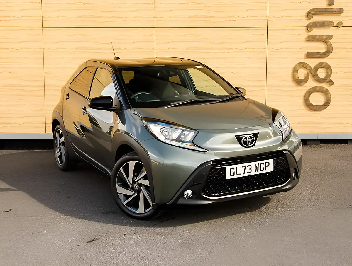 Used 2026 Toyota Aygo X Edge Green - Front View