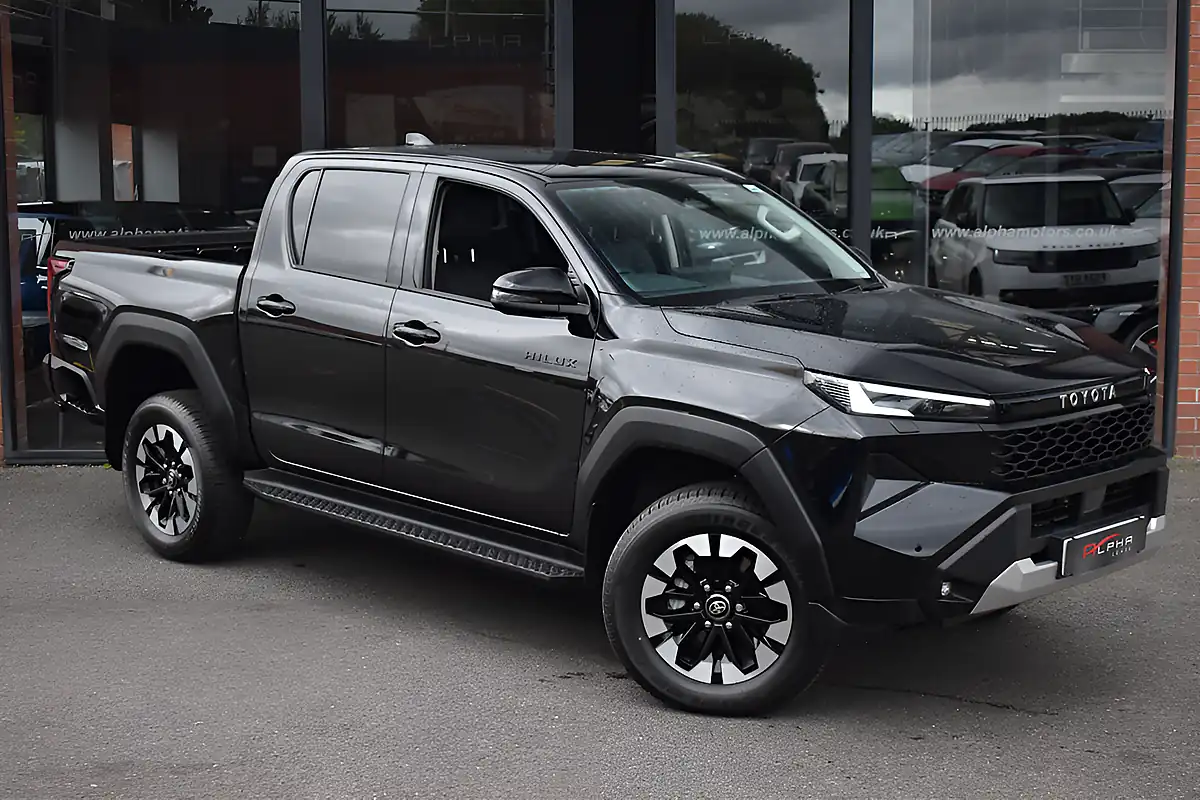 Used 2026 Toyota Hilux Invincible Galaxy Black - Front View