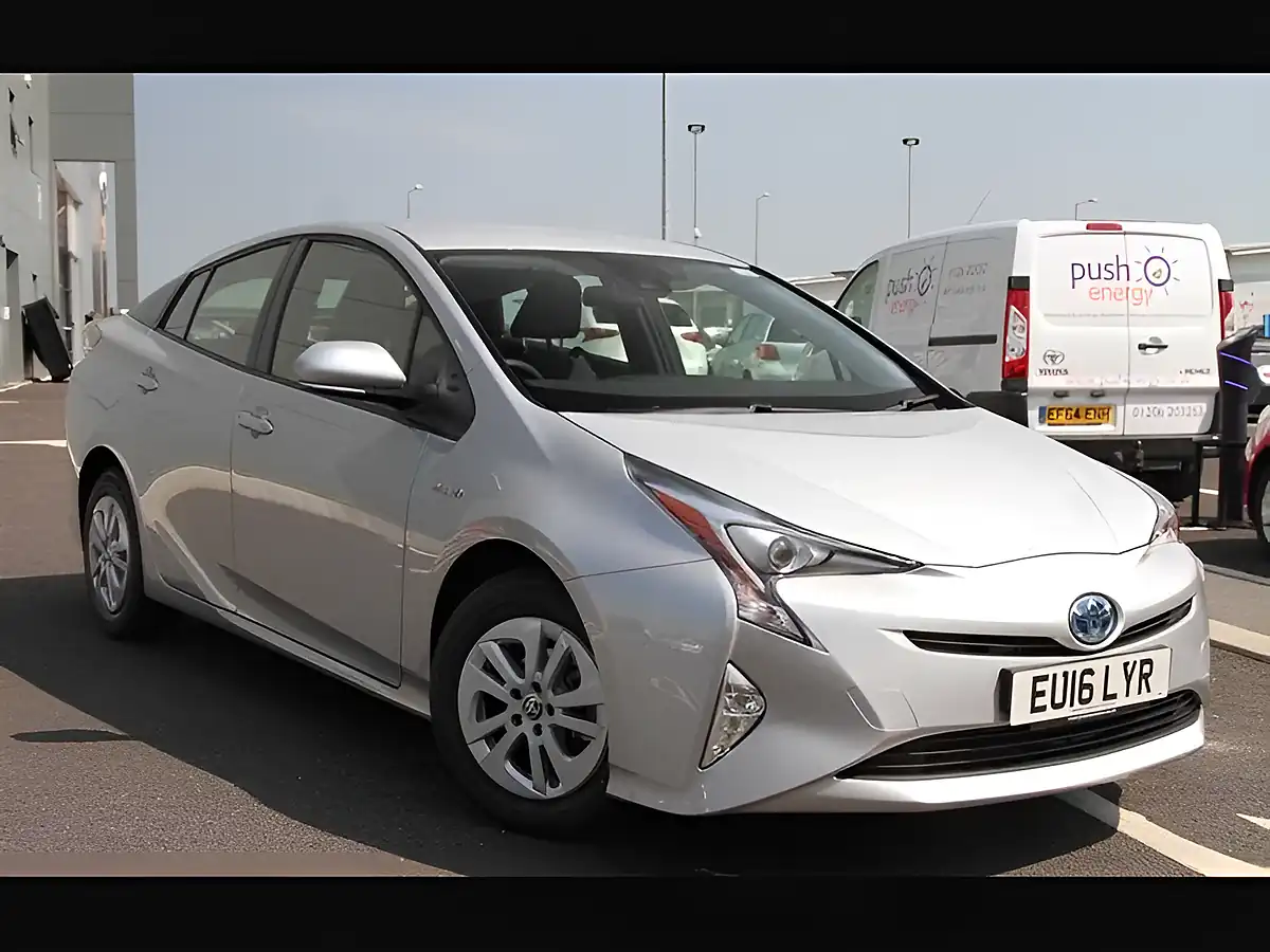 Used 2026 Toyota Prius Active Silver - Front View