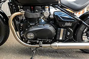Used 2026 Triumph Bonneville Bobber Ex-Demo Jet Black - Interior and Exterior details 8