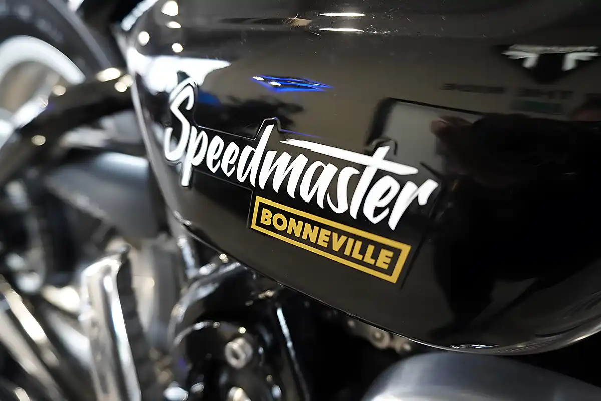 Used 2026 Triumph Bonneville Speedmaster Black/ White - Interior and Exterior details 8
