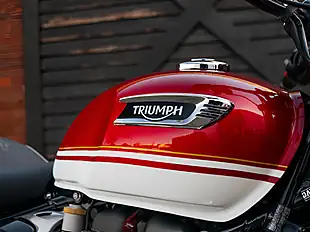 Used 2026 Triumph Bonneville Speedmaster Carnival Red - Interior and Exterior details 7