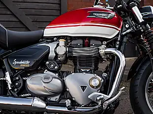 Used 2026 Triumph Bonneville Speedmaster Carnival Red - Interior and Exterior details 9