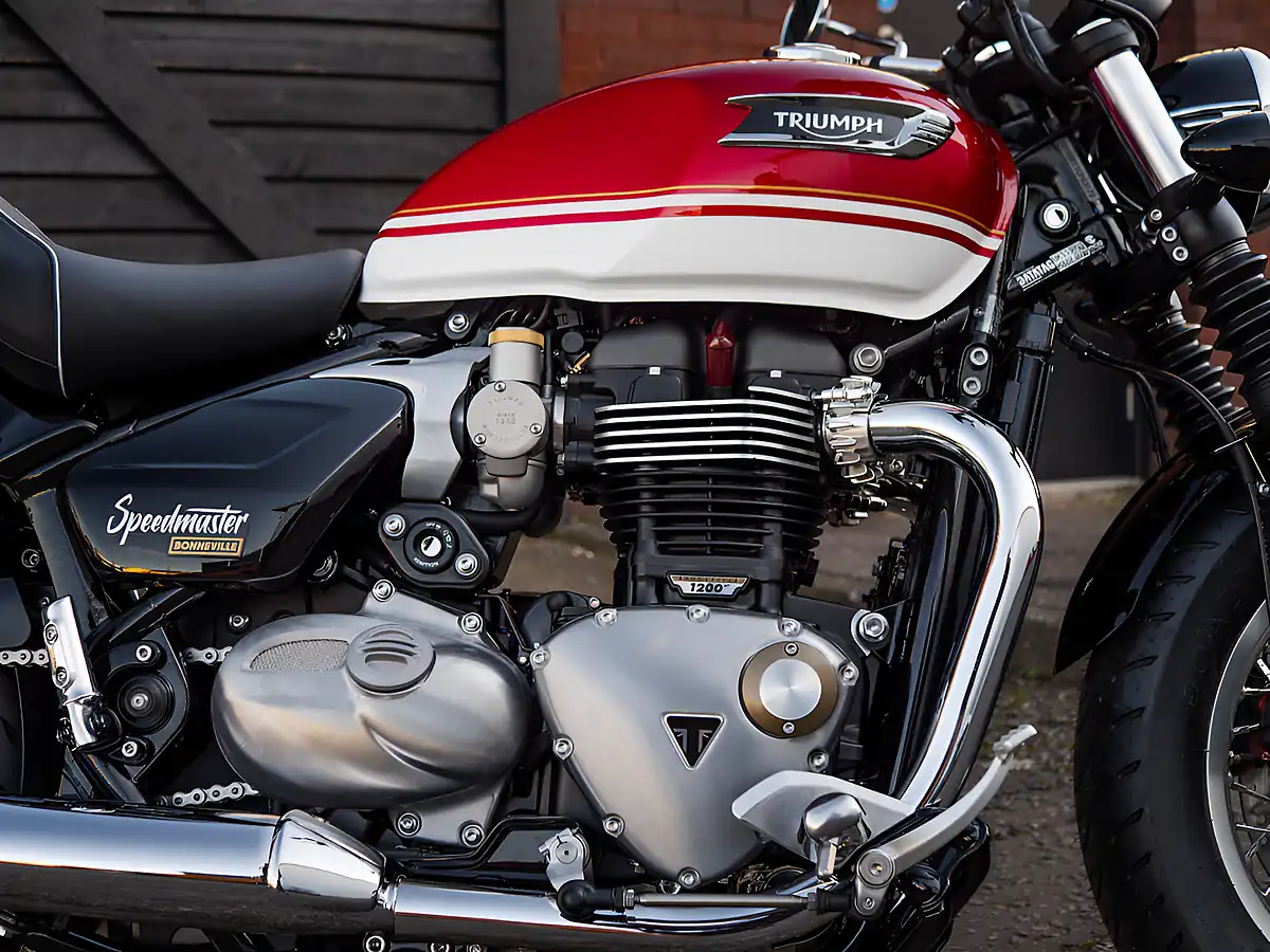 Used 2026 Triumph Bonneville Speedmaster Carnival Red - Interior and Exterior details 9