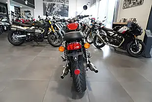 Used 2026 Triumph Bonneville T100 Jet Black / Diablo Red - Interior and Exterior details 4
