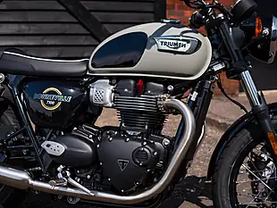 Used 2026 Triumph Bonneville T100 Stone Grey - Interior and Exterior details 7