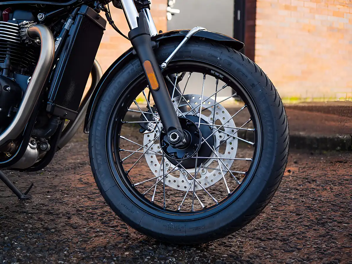Used 2026 Triumph Bonneville T100 Stone Grey - Interior and Exterior details 3