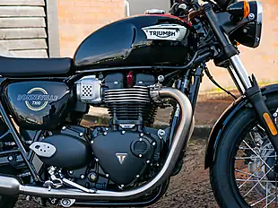 Used 2026 Triumph Bonneville T100 Stone Grey - Interior and Exterior details 7