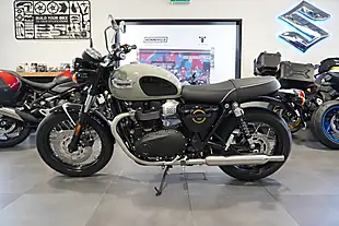 Used 2026 Triumph Bonneville T100 Stone Grey - Interior and Exterior details 2