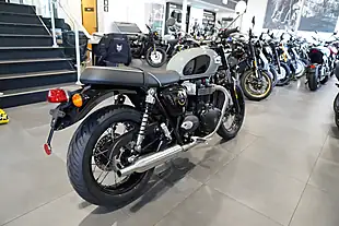 Used 2026 Triumph Bonneville T100 Stone Grey - Interior and Exterior details 5