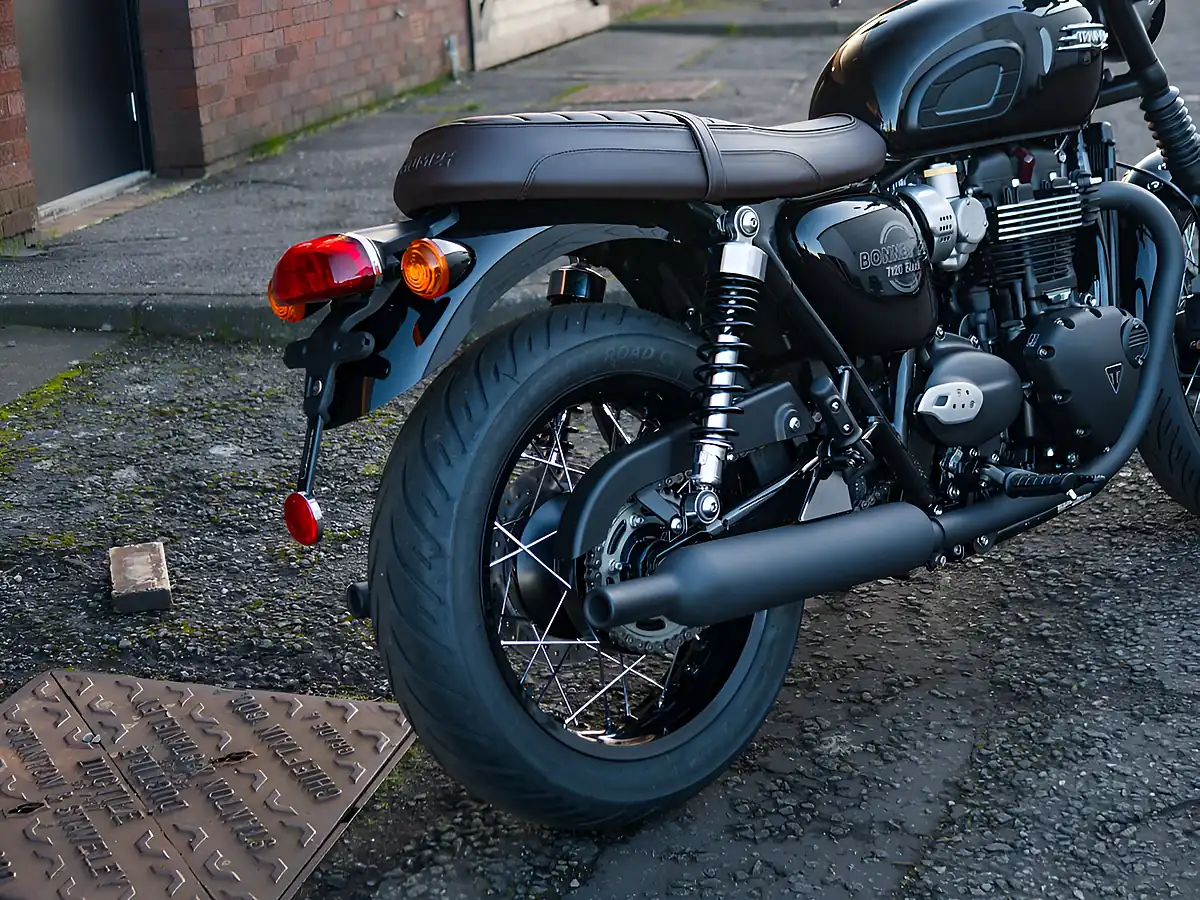 Used 2026 Triumph Bonneville T120 Black Jet Black - Interior and Exterior details 18
