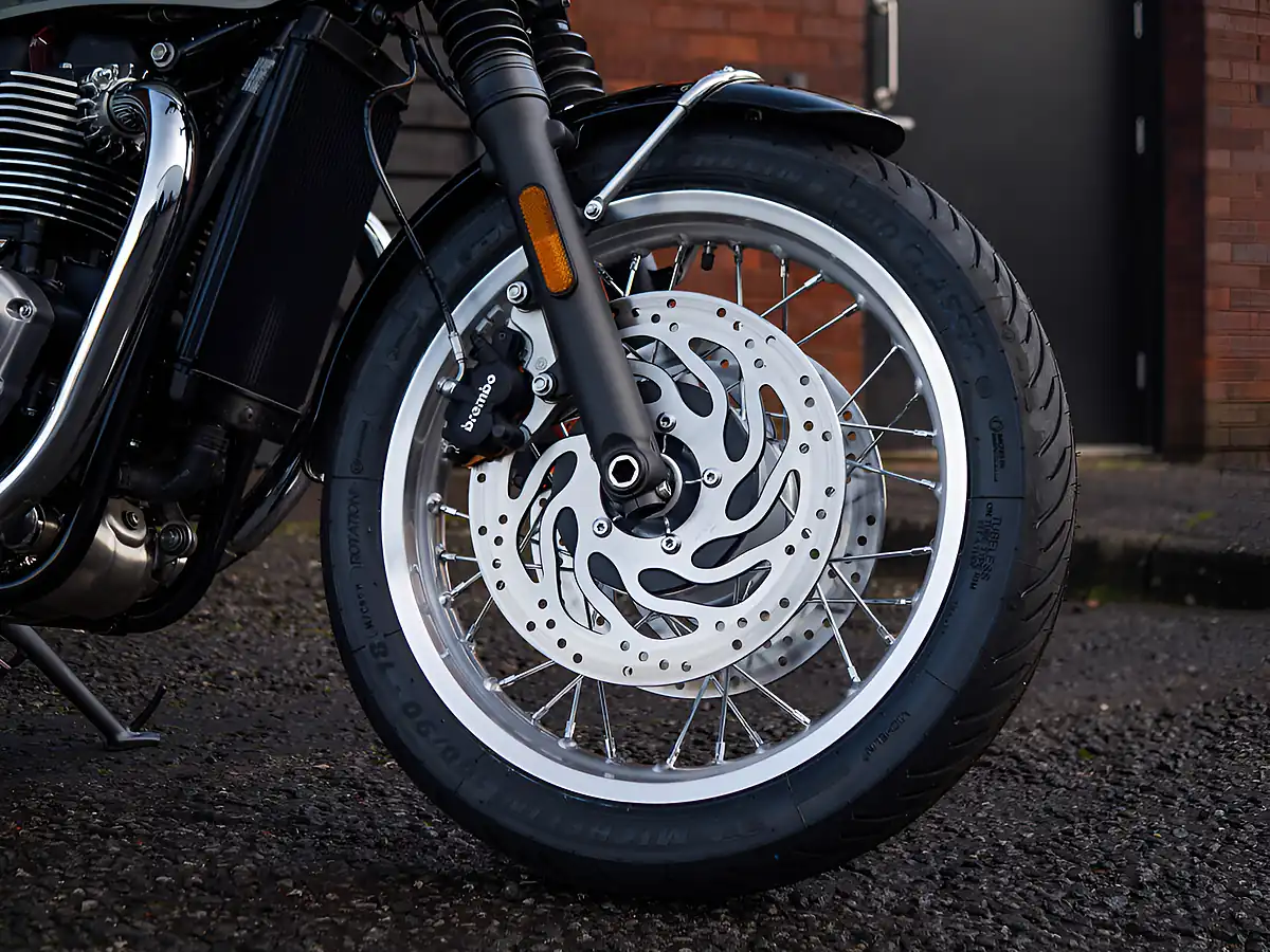 Used 2026 Triumph Bonneville T120 Stone Grey - Interior and Exterior details 3