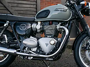 Used 2026 Triumph Bonneville T120 Stone Grey - Interior and Exterior details 7