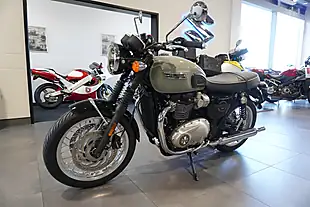 Used 2026 Triumph Bonneville T120 Stone Grey - Interior and Exterior details 6