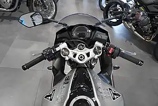 Used 2026 Triumph Daytona 660 Aluminium Silver/ Black - Interior and Exterior details 7