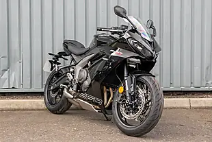 Used 2026 Triumph Daytona 660 Sapphire Black - Interior and Exterior details 2
