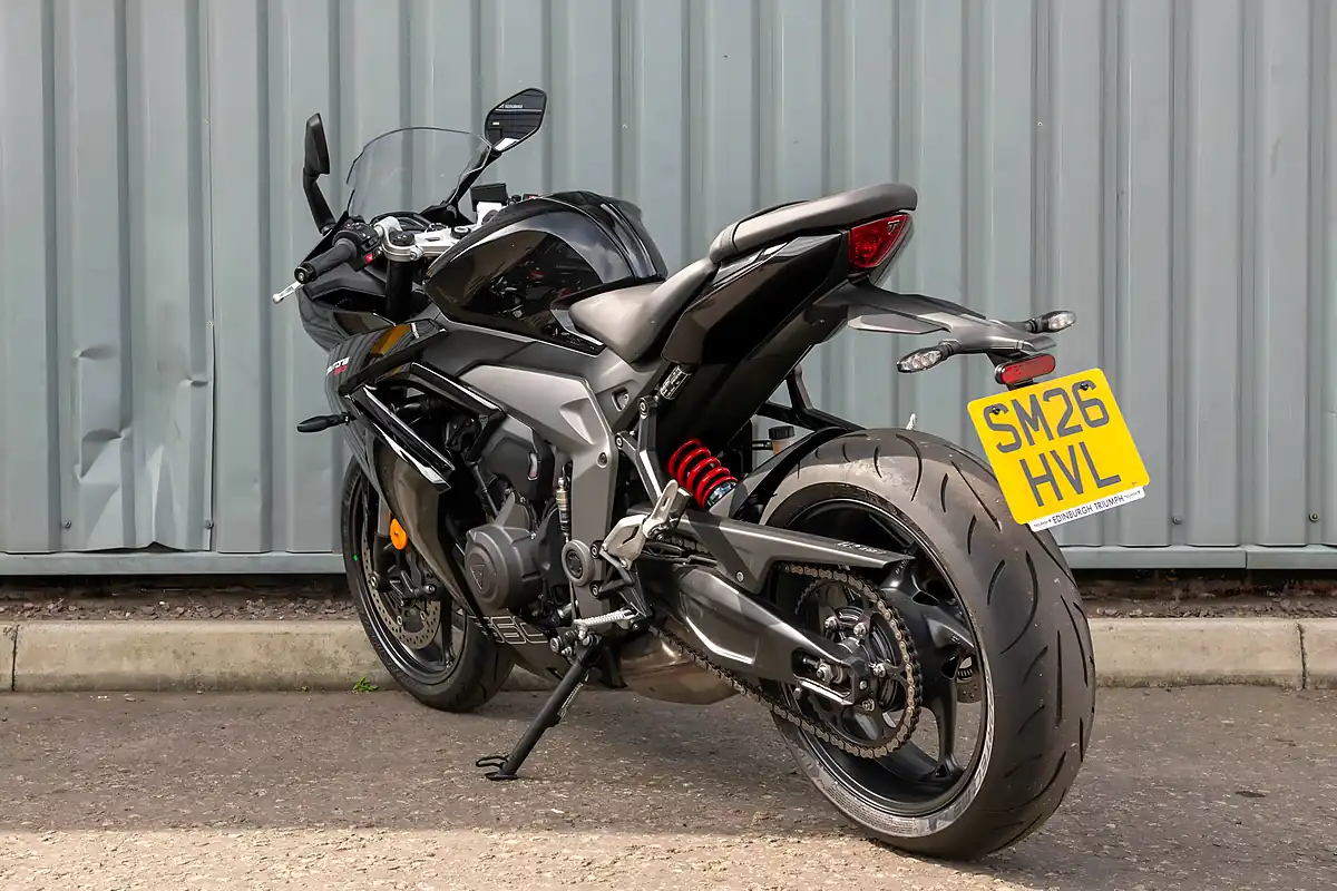 Used 2026 Triumph Daytona 660 Sapphire Black - Interior and Exterior details 6