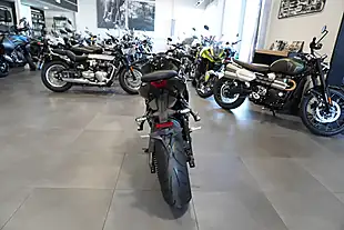 Used 2026 Triumph Daytona 660 Sapphire Black - Interior and Exterior details 4